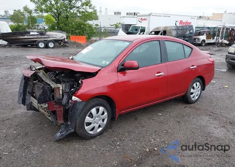 2013 Nissan Versa 1.6 Sv from USA, damaged, VIN 3N1CN7AP9DL864236